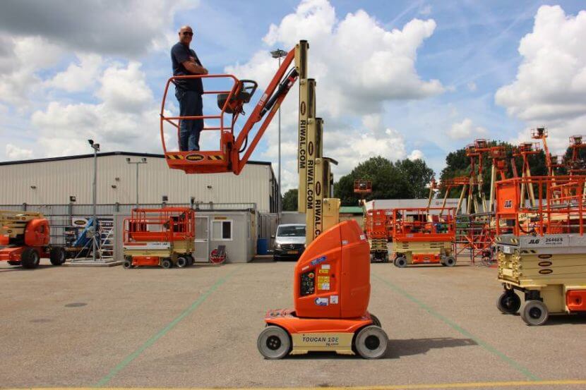 Nacelle catégorie A - nacelle à mât vertical